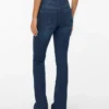 Vmflash-jeans med mellemhøj talje og udvidet ben