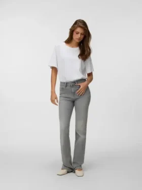Vmflash Mid Rise Flared Fit Jeans