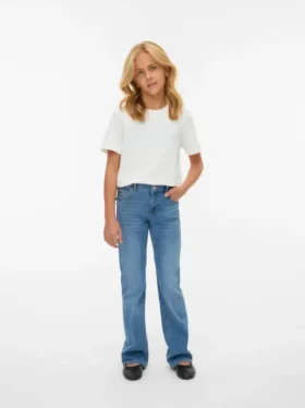 Vmflash Mid Rise Flared Fit Jeans
