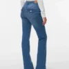Vmflash Mid Rise Flared Fit Jeans
