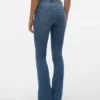 Vmflash Mid Rise Flared Fit Jeans