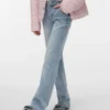 Vmflash Mid Rise Flared Fit Jeans