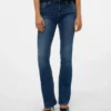 Vmflash Mid Rise Flared Fit Jeans