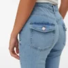 Vmflash Mid Rise Flared Fit Jeans
