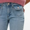 Vmflash Mid Rise Flared Fit Jeans