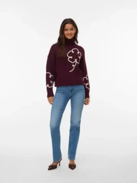 Vmflash Mid Rise Straight Fit-Jeans