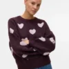Vmfoaloe strikket pullover