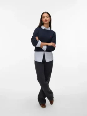 Vmfocornelia strikket pullover