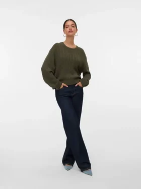 Vmfocornelia strikket pullover