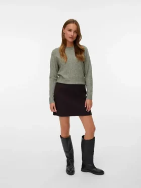 Vmfortuneallison kort shorts med høj talje