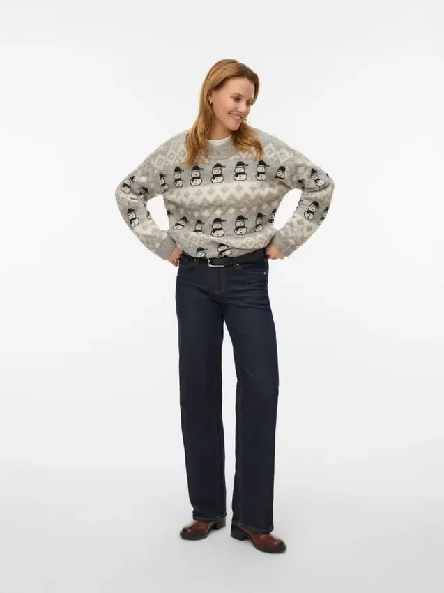 Vmfrostsnowman strikket pullover Vmfrostsnowman strikket pullover