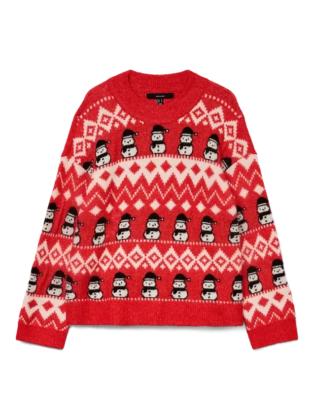 Vmfrostsnowman strikket pullover Vmfrostsnowman strikket pullover