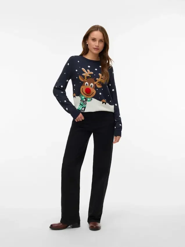 Vmfrostydeer strikket pullover Vmfrostydeer strikket pullover
