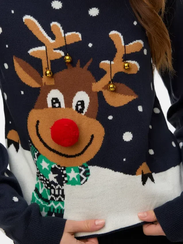 Vmfrostydeer strikket pullover Vmfrostydeer strikket pullover