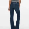 Vmgigi jeans med høj talje og udvidet ben