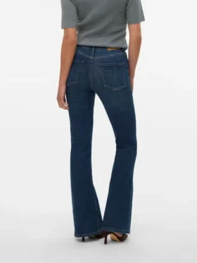 Vmgigi jeans med høj talje og udvidet ben