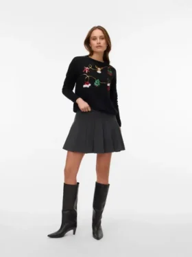 Vmglitter strikket pullover
