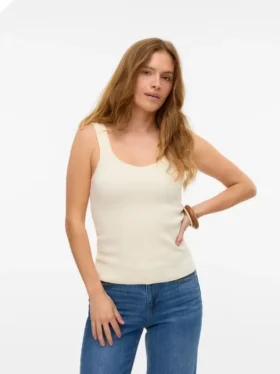 Vmgold strikbluse