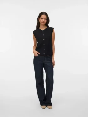 Vmgold strikket vest
