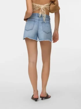 Vmhailey denim shorts