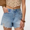 Vmhailey denim shorts