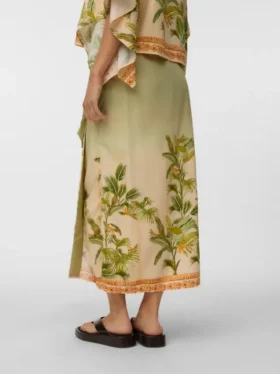 Vmheather Midi-nederdel