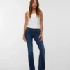 Vmhelena jeans med lav talje og udvidet ben