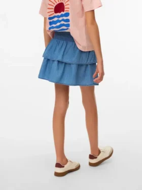 Vmida kort shorts med mellemhøj talje