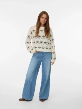 Vmidelle strikket pullover