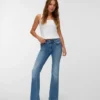Vmjean jeans med lav talje og udvidet ben
