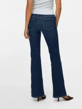 Vmjean jeans med lav talje og udvidet ben