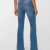 Vmjean jeans med lav talje og udvidet ben