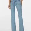 Vmjean jeans med lav talje og udvidet ben