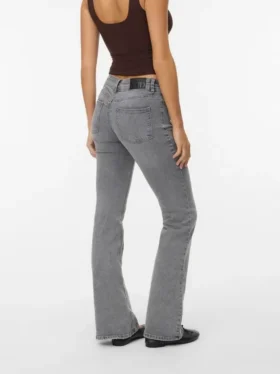 Vmjean jeans med lav talje og udvidet ben