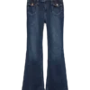 Vmjean jeans med lav talje og udvidet ben