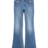 Vmjean jeans med lav talje og udvidet ben