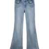 Vmjean jeans med lav talje og udvidet ben