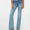 Vmjean jeans med lav talje og udvidet ben