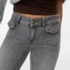 Vmjean jeans med lav talje og udvidet ben