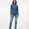 Vmjennie denimskjorte