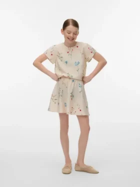 Vmjosie kort shorts-nederdel med mellemhøj talje