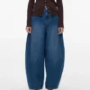 Vmkaitlin High Rise Barrel Fit-Jeans
