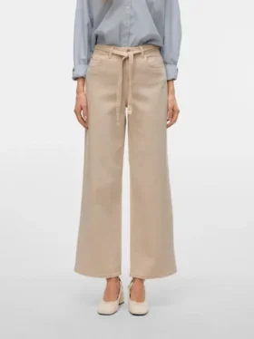 Vmkarlie jeans med mellemhøj talje og vid benvidde