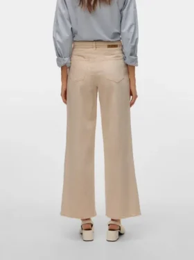 Vmkarlie jeans med mellemhøj talje og vid benvidde