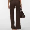 Vmkayla jeans med høj talje og bred benvidde