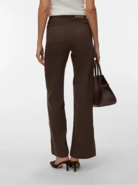 Vmkayla jeans med høj talje og bred benvidde