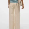 Vmkayla jeans med høj talje og brede ben