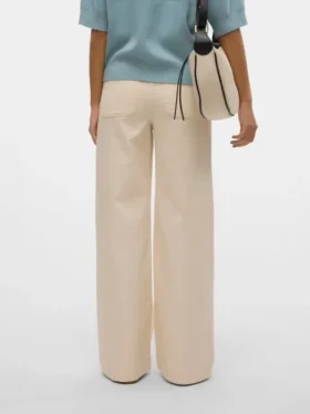 Vmkayla jeans med høj talje og brede ben