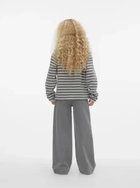 Vmkenya jeans med høj talje og bred pasform