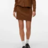 Vmkreta kort shorts med høj talje
